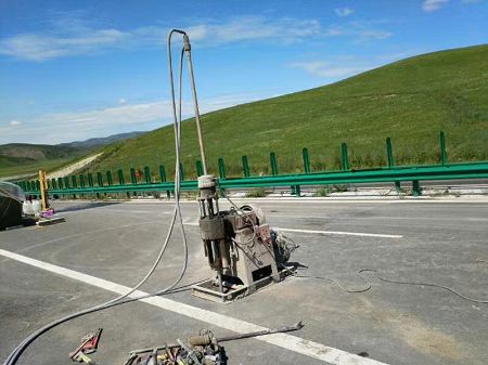 阜平公路地基基础注浆加固